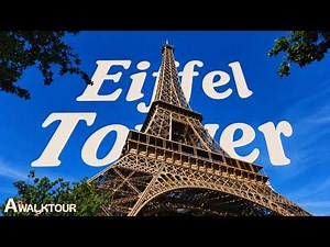 EIFFEL TOWER 🗼 Full Tour to the TOP | Elevator Ride & 360° View | With Captions | 4K 60FPS