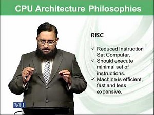 CPU architecture philosophies | Introduction to Computing | CS101_Topic034