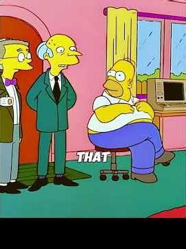 How hard did Homer work to gain weight#simpsons #cartoon #shortsfeed #shorts