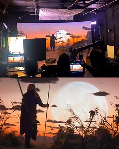 The Mandalorian on a virtual Production 🎬 BTS From @thecinemajunkies #filmmaking | Ci-Lovers