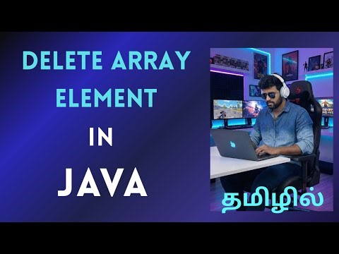 Array Operations | Delete an Element from Array in Java | Data Structures | Tamil | Interview Series
