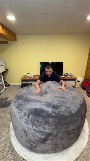 Jumbo Beanbag Chair: Comfort for Your Basement