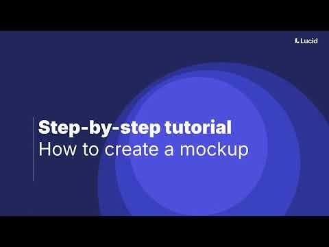 Professional mockups tutorial: How to build your own with Lucidchart