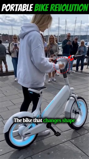 This Bike Turns Into A Suitcase