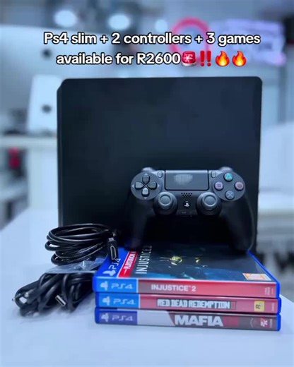 Ps4 Slim Bundle Available: Controllers and Games