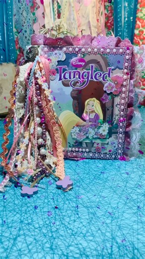 3.5K views · 66 reactions | Hey hey y’all! Here is a complete flip through of the tangled little golden book Junk journal I made for a client. Wow it is still one of my favs! Hope y’all enjoy the flip through. #Craftideas #Diy #Junkjournaling #Craftingcommunity #Crafting #Disney #repunzel #Tangled #Junkjournals | Junk in the Trunk by Maddie | Facebook