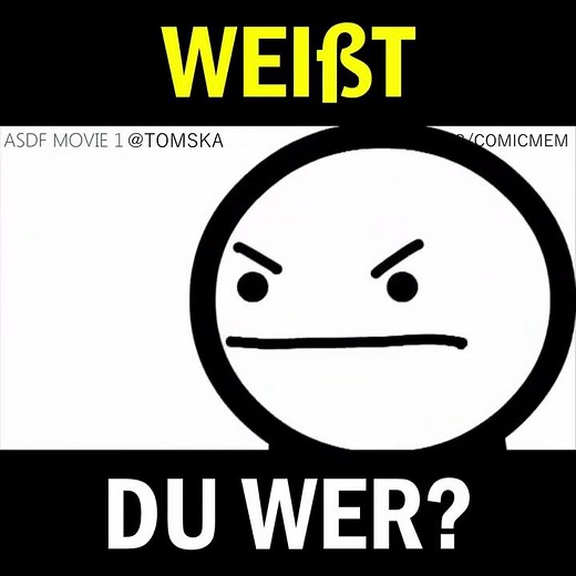 asdfmovie1 - WEIßT DU WER? - german | #Shorts