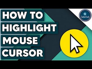 How to Highlight Mouse Pointer on Windows!