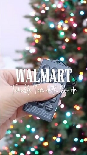 New Walmart Twinkle Tree with Remote ✨