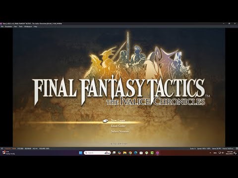 How to Fix FINAL FANTASY TACTICS - The Ivalice Chronicles Stuck at Launching Screen on Eden Emulator