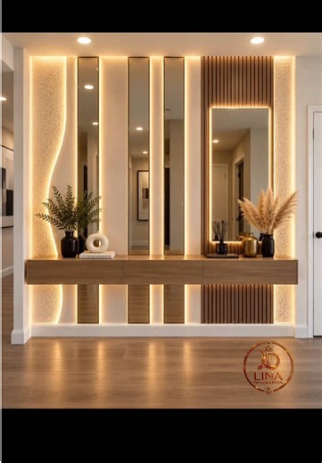 ✨ Evinize İlk Adımı Attığınız An Büyülenmeye Hazır Mısınız? ✨ Evinizin antresi ve koridoru, tarzınızı ve zevkinizi yansıtan en önemli ilk karşılama alanıdır. Sıradan ve boş duvarları; şık ahşap lambri detayları, büyüleyici LED aydınlatmalı aynalar ve modern dresuar tasarımlarıyla göz alıcı birer sanat eserine dönüştürüyoruz. Çünkü eviniz, kapıdan içeri girdiğiniz ilk andan itibaren size ve misafirlerinize özel hissettirmeli! 🤎 Neden Lina Dekorasyon? 🌿 Özel Tasarım Ahşap Çıtalar & Lambriler: Me