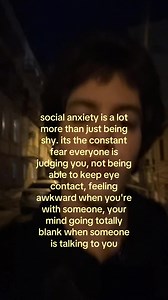 Social Anxiety: Fear of Judgment & Eye Contact Problems