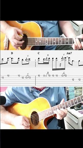 Father and Son - acoustic guitar instrumental #shorts