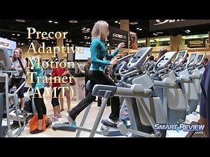 AMT® 835 | Precor Adaptive Motion Trainer Demonstration | Open Stride Technology | SmartReview.com
