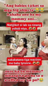 122K views · 1.8K reactions | Nat@kot si lab sa ninang yobab niya..藍藍 #babytyronne #MommyOni #ToniFowler #funnyvideos | Everyday Updates | Facebook