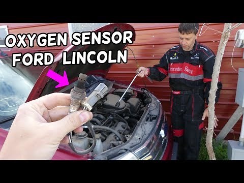 HOW TO REPLACE OXYGEN SENSOR BANK 2 SENSOR 1 FORD LINCOLN 3.5 3.7