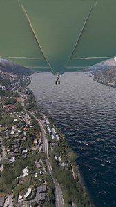 Cathay Pacific Aircraft - TENSION _ Queenstown in gta5 🚨💺🛫️🏞️ | Flight sim viral