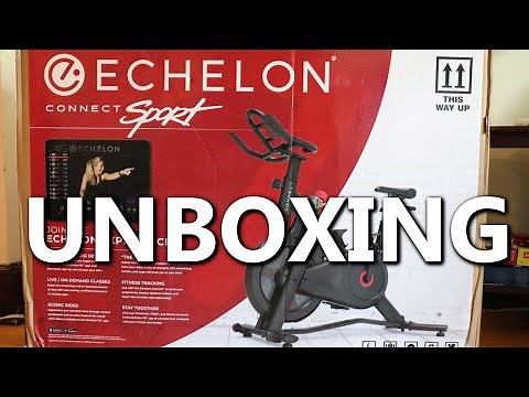 Echelon Connect Fitness Bike Unboxing and Setup