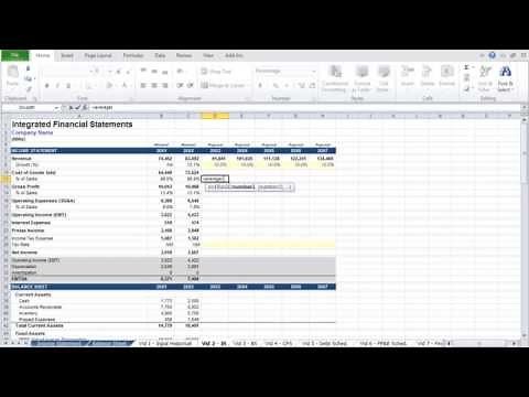 Integrating Financial Statements