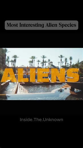 The most interesting alien species....