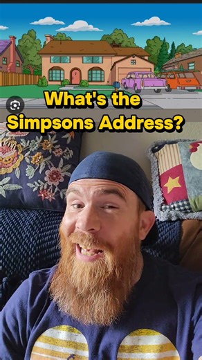 What's the Simpsons Address? #simpsons #fyp #question #movie #fun #funny