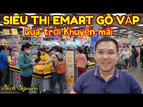 EMART PHAN VĂN TRỊ GÒ VẤP ĐANG CÓ SALES KHỦNG MỌI NGƯỜI ƠI! || CUỘC SỐNG SÀI GÒN || Nick Nguyen