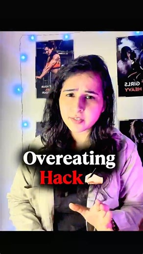 Stop Overeating with This 1 Simple Trick 💯#weightloss #fatloss #facts