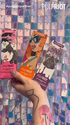 Pulp Riot Hair Color on Instagram: "TRENDING: Neon Shine Lines ✨ Our thicker consistency makes creating intricate designs like these super easy. #PulpRiotEducator @mermaidhairmarissa (she/her) is the artist #PulpRiot is the paint 🎨 Shades Used: Cupid, Jam, Nuclear #PulpRiotIsThePaint #PulpRiot #PulpRiotHair #PulpRiotColor #BrightHair #VividHair #HairInspo #HairArt #AltHair #AlternativeHair #Orange #NeonOrange #OrangeHair #ShineLine #AlwaysPulpRiot #30DaysofVivid"