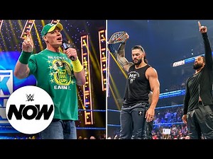 Roman Reigns and John Cena meet face-to-face tonight: WWE Now, August 13, 2021