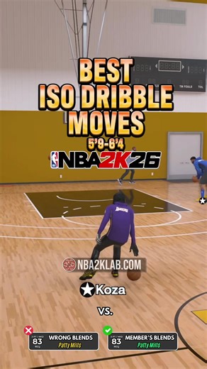 Best ISO Dribble Moves on 2K26 #nba2k26 #2k #2k26 | NBA 2K
