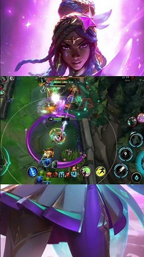 INSANE DAMAGE STAR GAURDIAN SENNA MOTNAGE #wildrift #leagueoflegends #senna