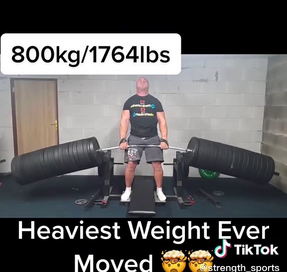 Heaviest Weight Ever Moved 🤯🤯