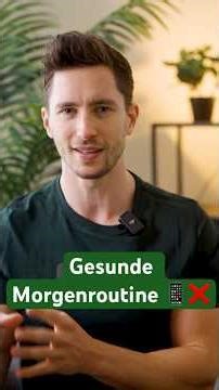 This is how you start the day positively.