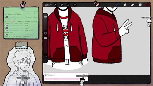 Drawing Homestuck Fanart