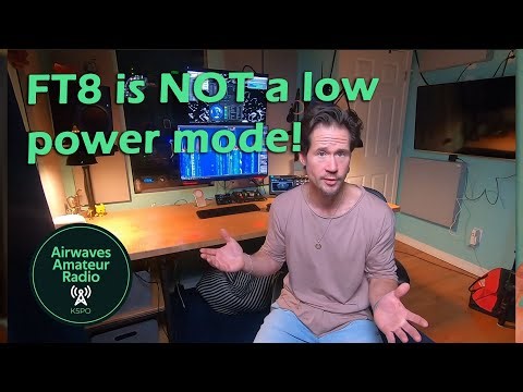 FT8 is NOT a low power mode!