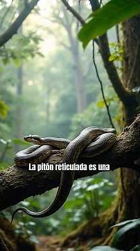 The Reticulated Python, the longest snake in the world.