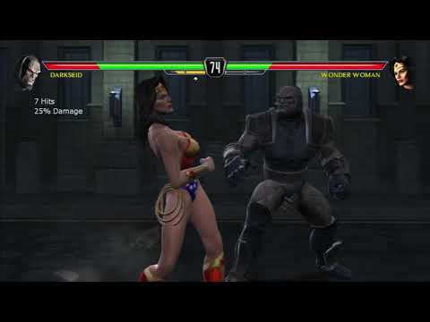 MK vs DC battles Darkseid vs Wonder Woman