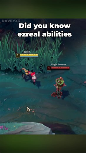 Daveyx3 - Gaming Content - League of Legends | Ezreal Insane Auto Aim Mechanic! (Ezreal Guide) - League of Legends #leagueoflegends #riotgames #leagueoflegendsmemes #leagueoflegendsmeme... | Instagram