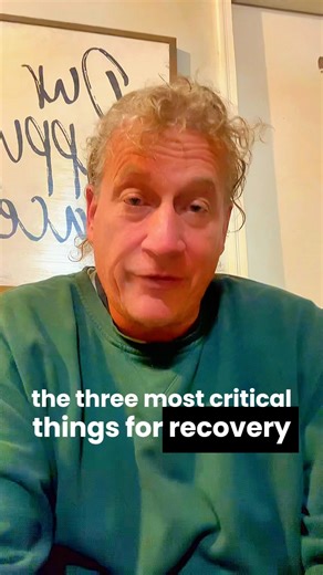 Sharing a little bit about my recovery journey tonight approximately four minute video. Included are, from my perspective, the three most critical factors for a successful recovery. | Mike Lucy