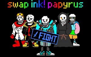 【反转！__传说】swap! ink papyrus FIGHT!!v1.8