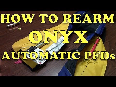 How To Rearm & Repack Onyx Automatic / Manual PFD A/M-24