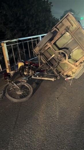Accident on Jinnah Stadium Over Head Bridge in Sialkot