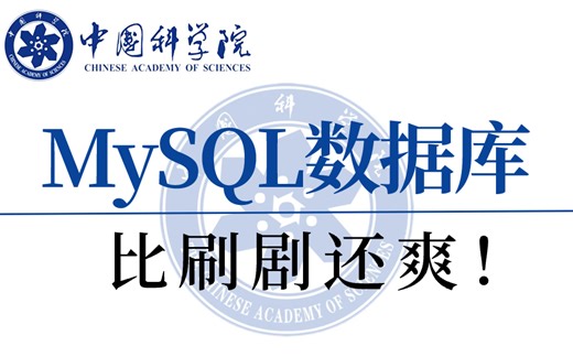 一套视频就能搞定你学不会的MySQL数据库！网络工程师手把手教学，一看就会！保姆级实战教程~