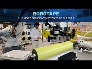 RoboTAPE - Perfect automatic taping on sleeve with no waste