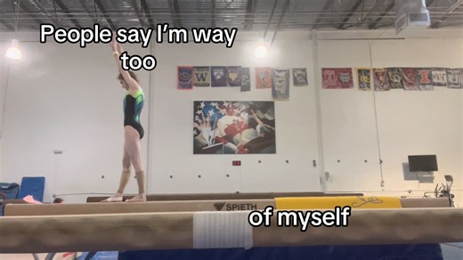 #gymnastics #full #trend #foryou #beam | Leah Higgins