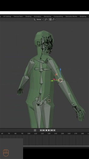 Simple Character Rigging in Blender | Beginner Rigging | #BlenderWithMe