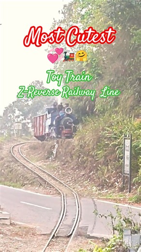This Is One Among 5 Z- Reverse Of Darjeeling Toy Train 🌲🏔️🚂