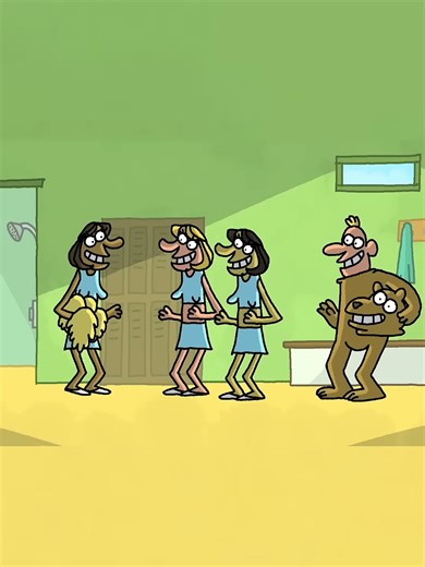 Cheerleaders Vs Mascot 😂 #shorts #cartoonbox #animation