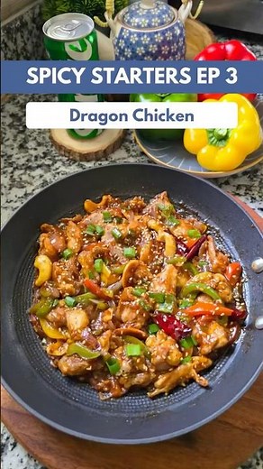 Dragon Chicken Recipe | Spicy Party Starter | Crispy Indo-Chinese Appetizer | Easy Chicken Snack