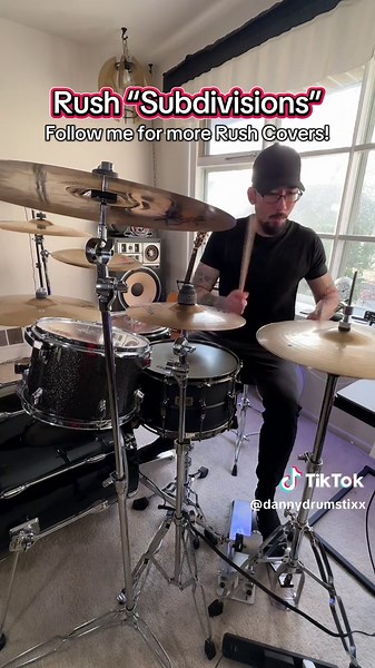 Rush “Subdivisions” 🥁 Repost #rush #rushband #rushlive #rushfans #geddylee #alexlifeson #neilpeart #foryoupage #rushmusic #rushcover #drumming #drummersoftiktok #drummer #drums #drumcover